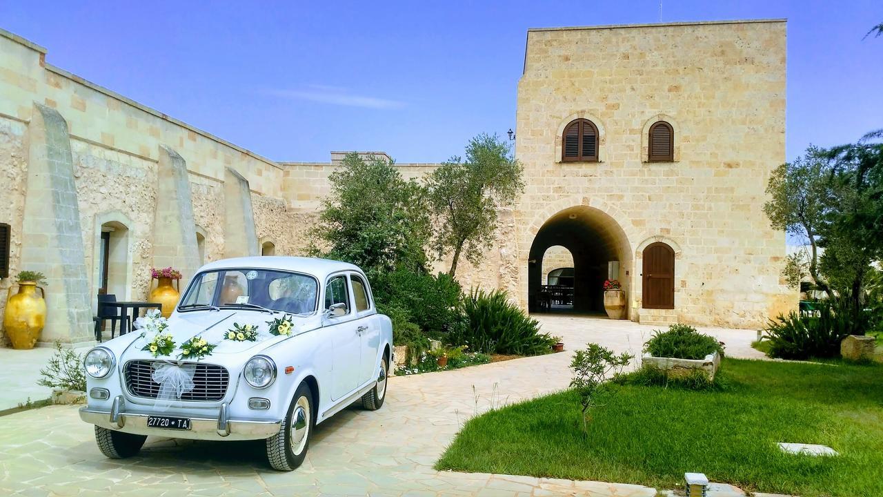 Masseria Nuova Pensionat San Marzano di San Giuseppe Exteriör bild